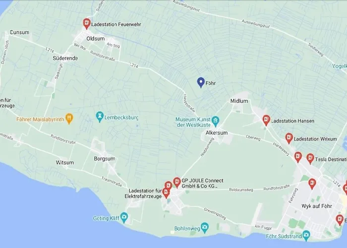 Haus Gud Hoeoeb Whg 02 Daire *